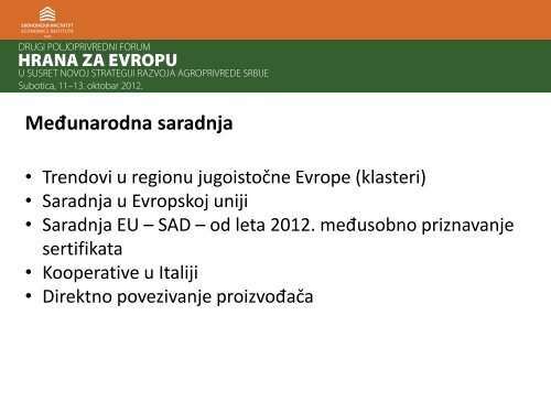 Zorana Gajić, predsednik Upravnog odbora, Udruženje „Bio razvoj