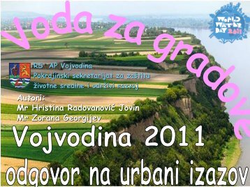 Autori: Mr Hristina Radovanović Jovin Mr Zorana ... - Vojvodina