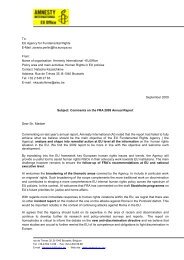 To: EU Agency for Fundamental Rights E-Mail: zorana.perlin@fra ...
