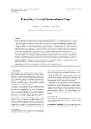 Computing Extremal Quasiconformal Maps - Technion