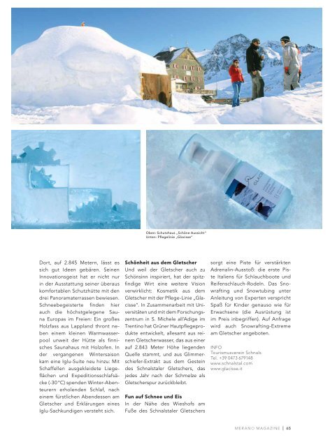 Merano Magazine - Winter 2010