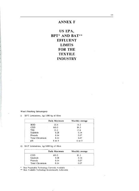 Contributor, The Textile Industry and the Environment, UNEP