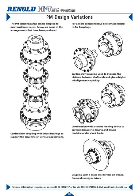 Renold Couplings Cat 7th-4 - Industrial and Bearing Supplies