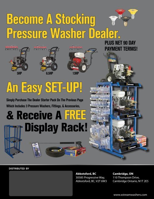 Commercial pressure washers - Equipements Delfosse