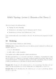 MA651 Topology. Lecture 2. Elements of Set Theory 2.