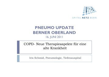 Schmid_Vortrag-Heiligenschwendi 16.06.11 - Berner Reha Zentrum