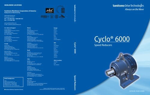 Cyclo® 6000 - Sumitomo Drive Technologies