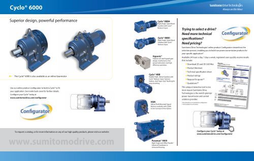 Cyclo® 6000 - Sumitomo Drive Technologies