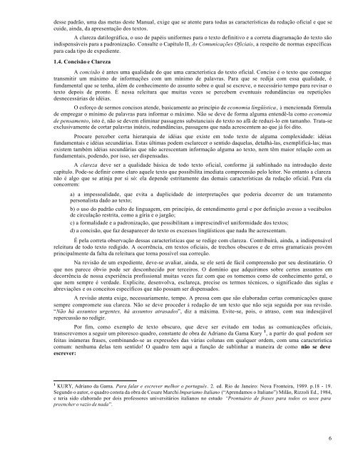 MANUAL DE REDAÇÃO DA PRESIDÊNCIA DA REPÚBLICA