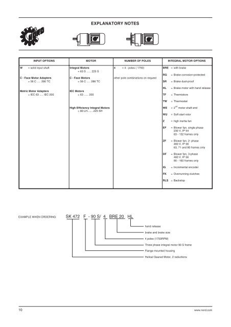 Nord Catalogue - Nottingham Electrical Transmissions