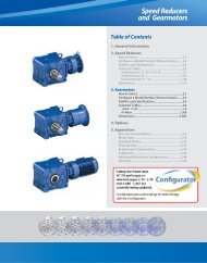 Section 3 (Gearmotor) - Sumitomo Drive Technologies