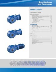 Section 3 (Gearmotor) - Sumitomo Drive Technologies