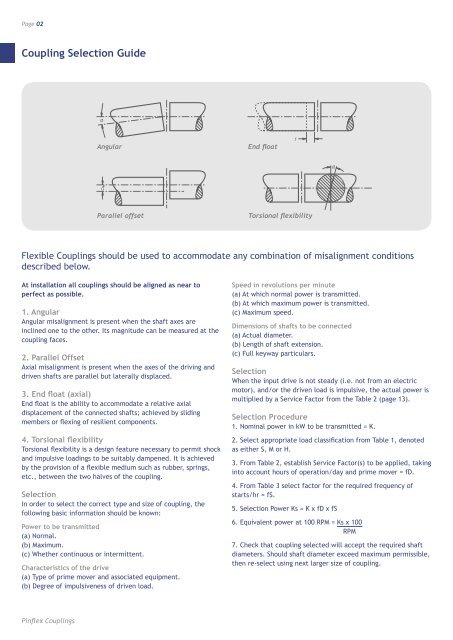 Pinflex Couplings