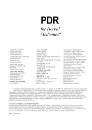 PDR for Herbal Medicines - travolekar.ru