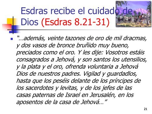 Esdras regresa a Jerusalén - Iglesia Biblica Bautista de Aguadilla ...