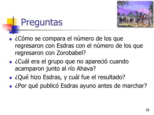 Esdras regresa a Jerusalén - Iglesia Biblica Bautista de Aguadilla ...