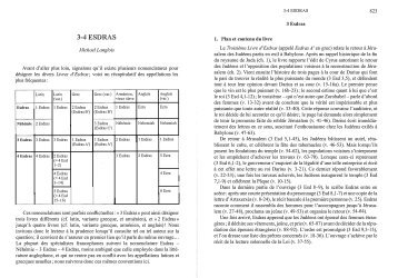 3–4 Esdras », ibidem, p. 822 - Michael Langlois