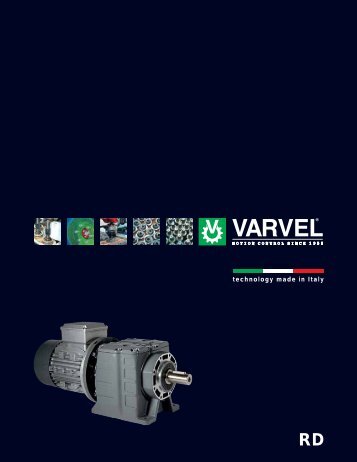 Helical Gearboxes RD - Varvel SpA