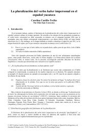 La pluralización del verbo haber impersonal en el español yucateco