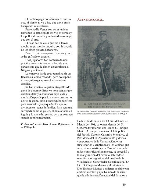 La Revista de la Revolución en Yucatán - Biblioteca Virtual de ...