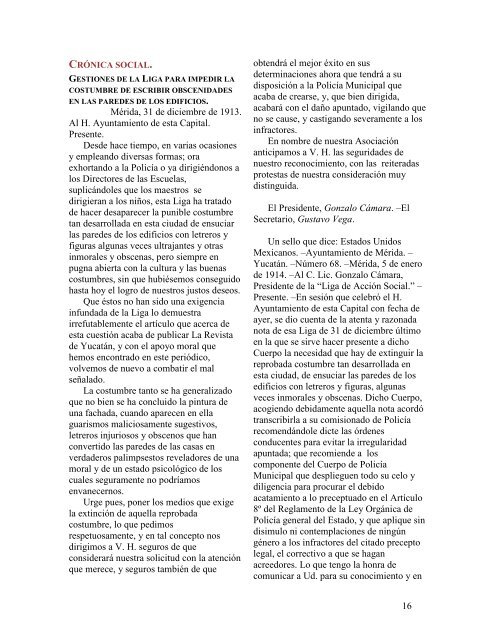 La Revista de la Revolución en Yucatán - Biblioteca Virtual de ...