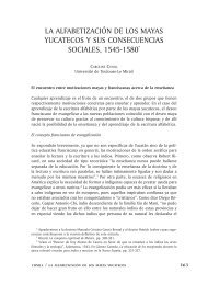 La alfabetización de los mayas yucatecos y sus - Iifl.unam.mx - UNAM