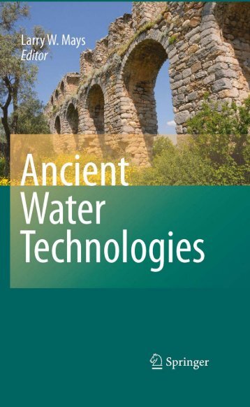 Ancient Water Technologies - Historia Antigua