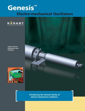 Genesis™ Electro-mechanical Oscillators