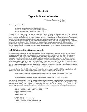 Types de données abstraits - Grosmax.uqam.ca