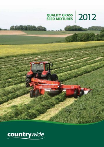 Quality Grass seed Mixtures - Countrywide Farmers