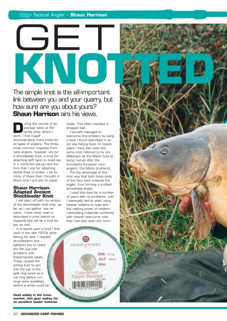 Get Knotted - Quest Baits