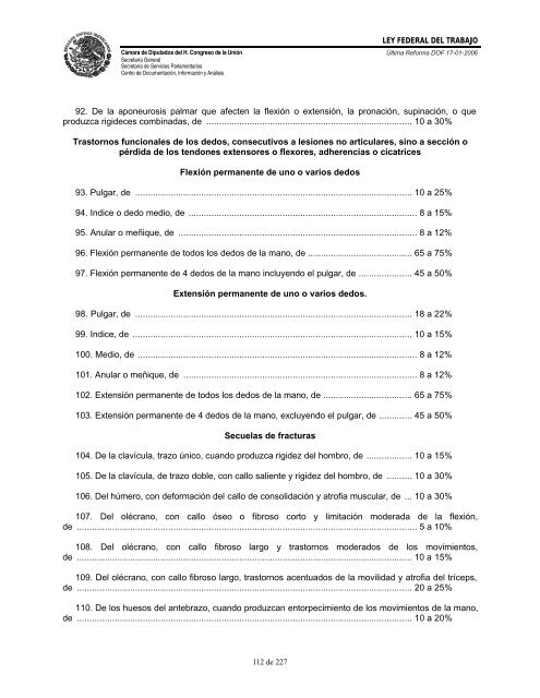 LEY FED. TRABAJO - Gobierno del Estado de Yucatán