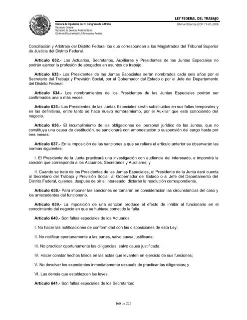 LEY FED. TRABAJO - Gobierno del Estado de Yucatán