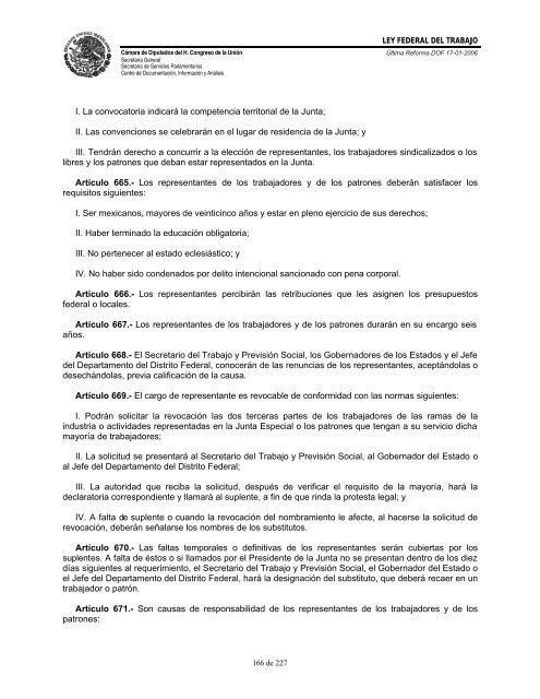 LEY FED. TRABAJO - Gobierno del Estado de Yucatán