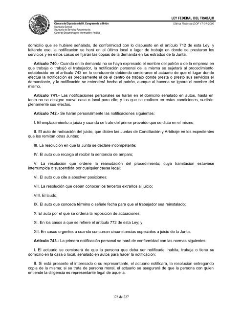 LEY FED. TRABAJO - Gobierno del Estado de Yucatán