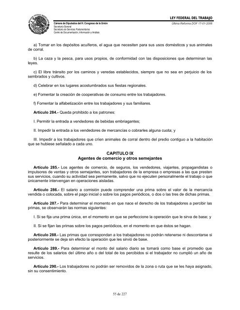 LEY FED. TRABAJO - Gobierno del Estado de Yucatán