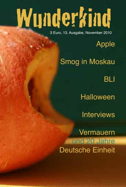Apple Smog in Moskau BLI Halloween Interviews Vermauern und ...