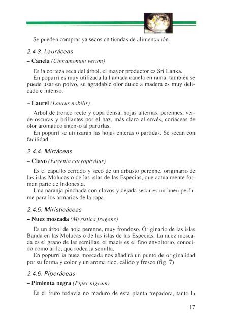 MEZCLAS DE VEGETALES OLOROSOS (POPURRI) - Ministerio de ...