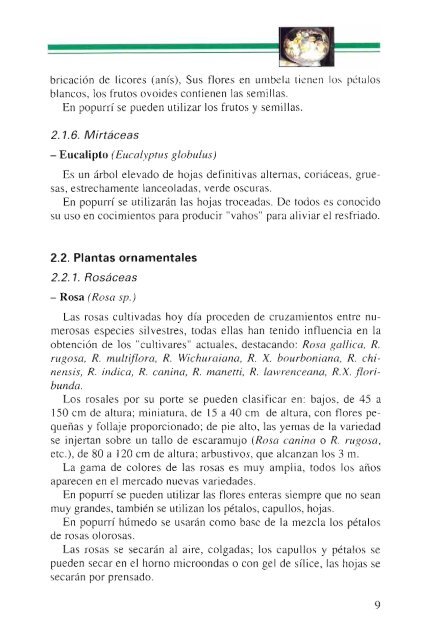 MEZCLAS DE VEGETALES OLOROSOS (POPURRI) - Ministerio de ...
