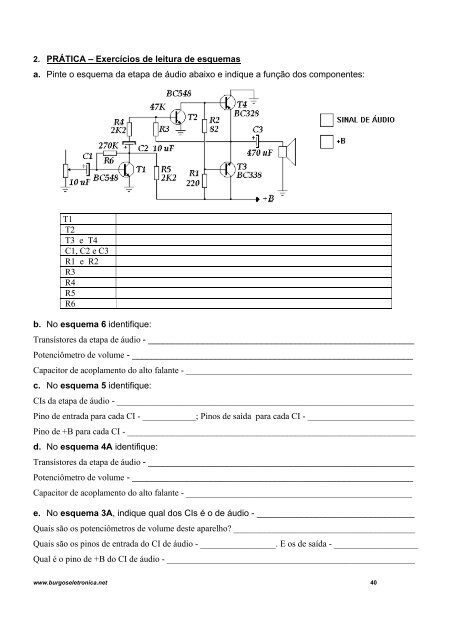 curso prático de eletrônica geral - Burgoseletronica