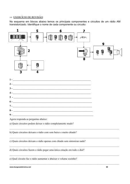 curso prático de eletrônica geral - Burgoseletronica