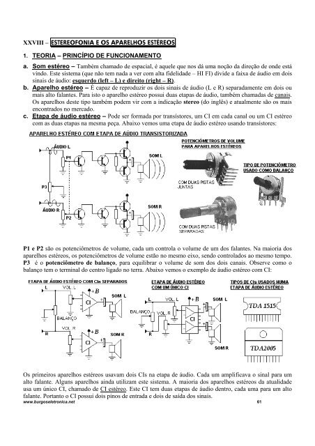 curso prático de eletrônica geral - Burgoseletronica