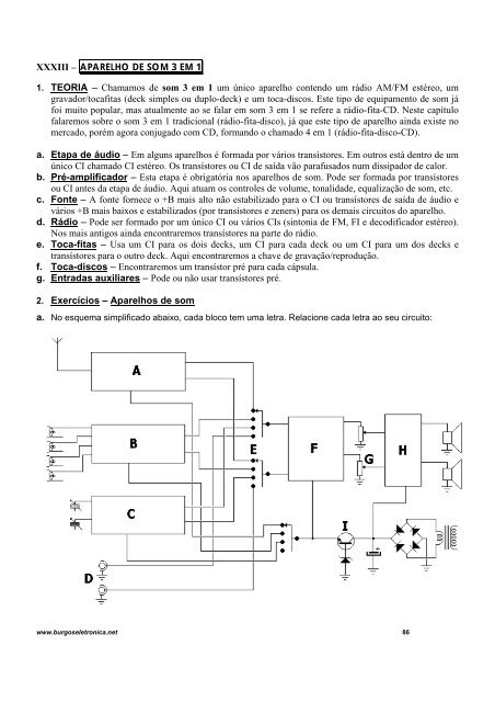 curso prático de eletrônica geral - Burgoseletronica