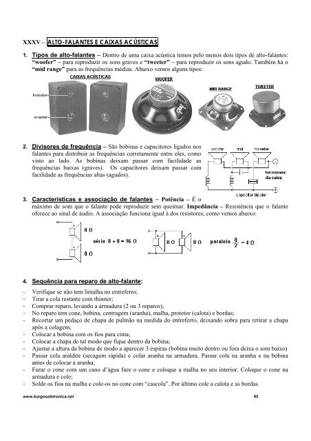 curso prático de eletrônica geral - Burgoseletronica