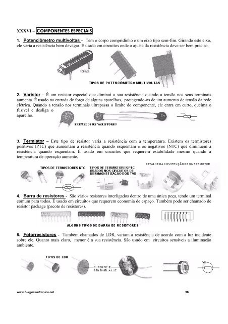 curso prático de eletrônica geral - Burgoseletronica