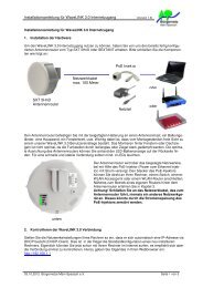 Installationsanleitung für WaveLINK 3.0 Internetzugang SXT 5HnD ...