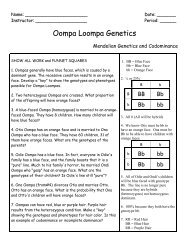 Oompa Loompa Genetics And Others Answer Key GustavoGargiulo free