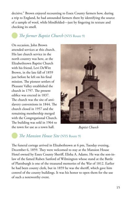 What Mary Brown Saw - Essex County Historical Society