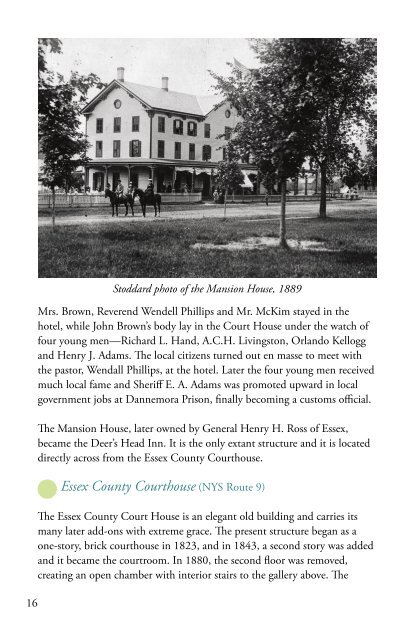 What Mary Brown Saw - Essex County Historical Society