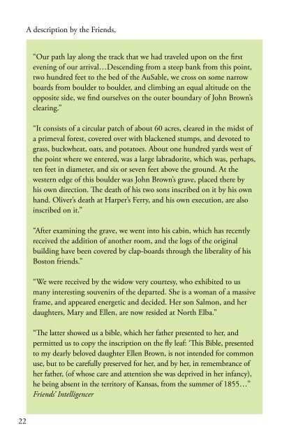 What Mary Brown Saw - Essex County Historical Society